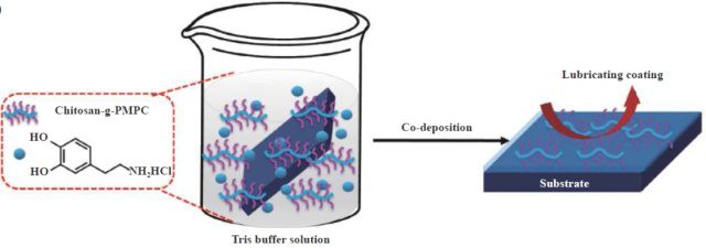 Polydopamine Assisted Co-assembly for Fabrication of Zwitterionic Polymer Nanocoating with Efficient Aqueous Lubrication