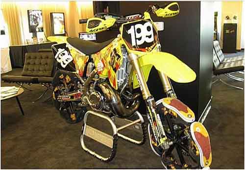 Worn-out Sneakers Turn to Motorcycle Tires