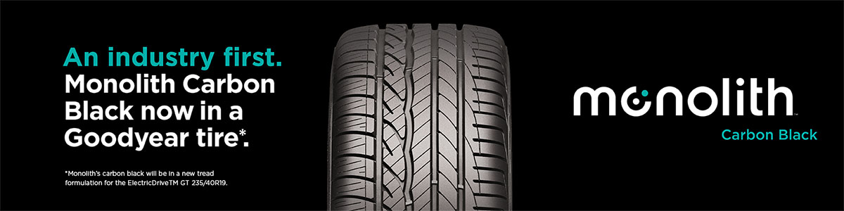 IN INDUSTRY FIRST, GOODYEAR LAUNCHES TIRE WITH MONOLITH’S CARBON BLACK